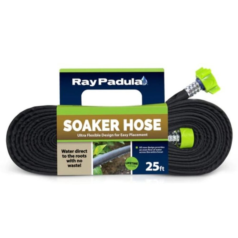 Ray Padula 25 ft. Flat Flexible Porous Soaker Hose
